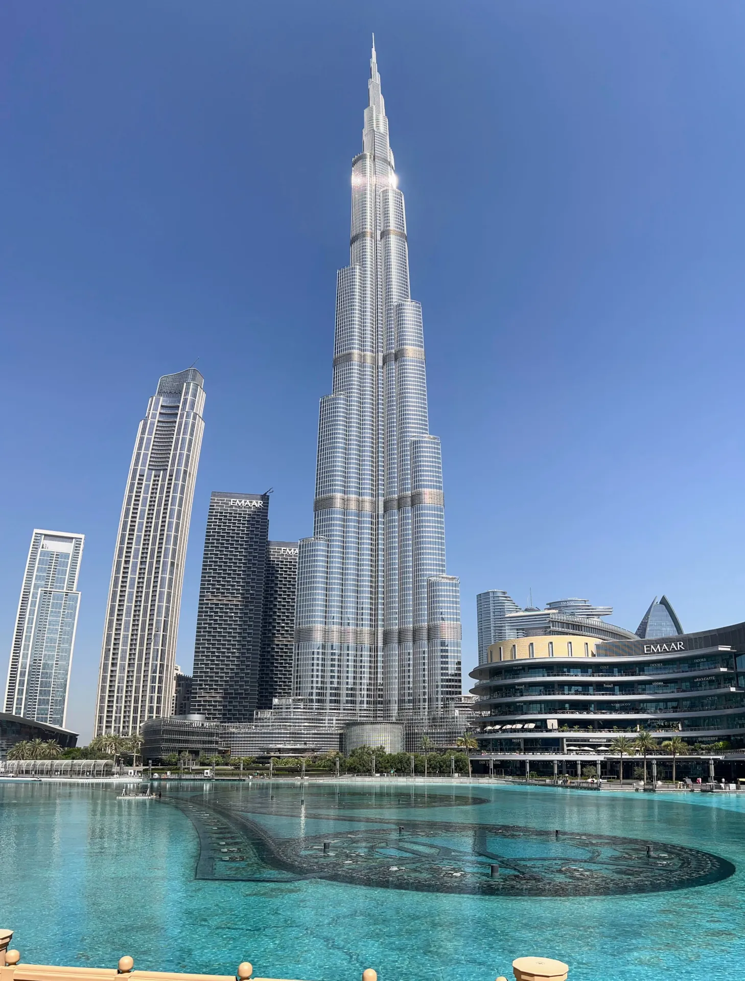 View of the Burj Khalifa